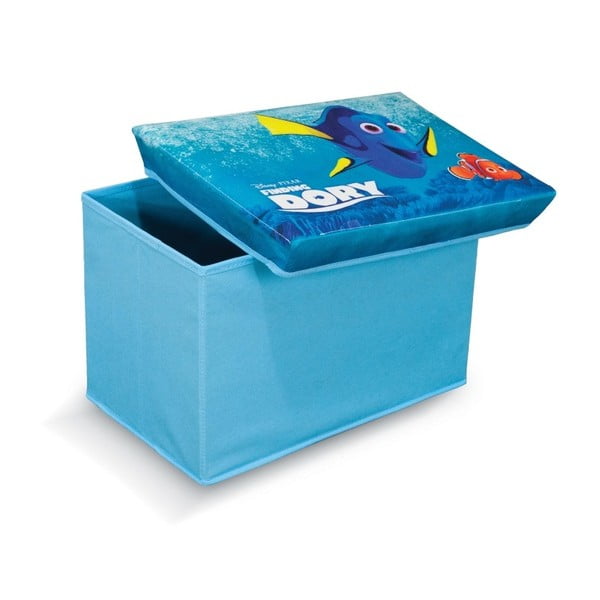 Zila uzglabāšanas kaste rotaļlietām Domopak Finding Dory, garums 49 cm