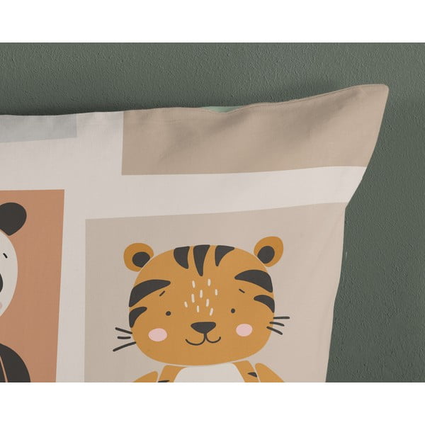 Vienguļamā mikrošķiedras bērnu gultas veļa 140x220 cm Ranger – Good Morning-image-3