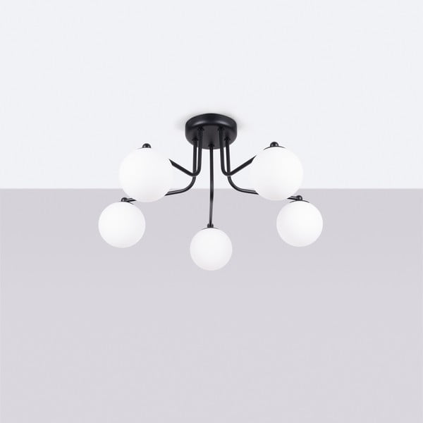 Melnbalta griestu lampa Beam – Sollux-image-2