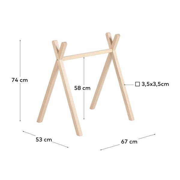 Trapece mazuļa attīstībai Maralis – Kave Home-image-3