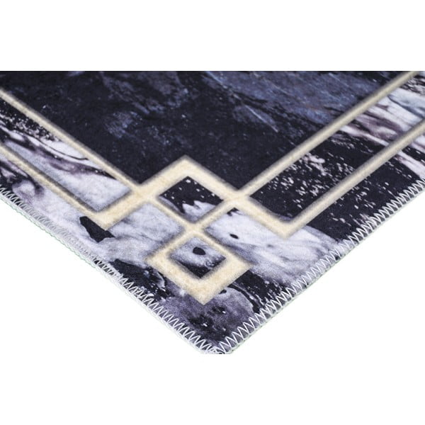 Melns paklājs Vitaus Willow, 160 x 230 cm-image-2