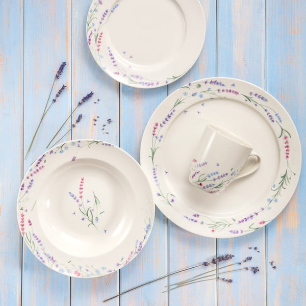 Porcelāna pusdienu komplekts (12 gab.) Provence – Tescoma-image-2