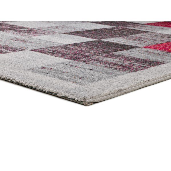 Sarkans/pelēks paklājs 200x290 cm Sheki – Universal-image-2