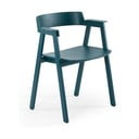 Zaļganzils ozola masīvkoka pusdienu krēsls ar roku balstiem Flip – Gazzda