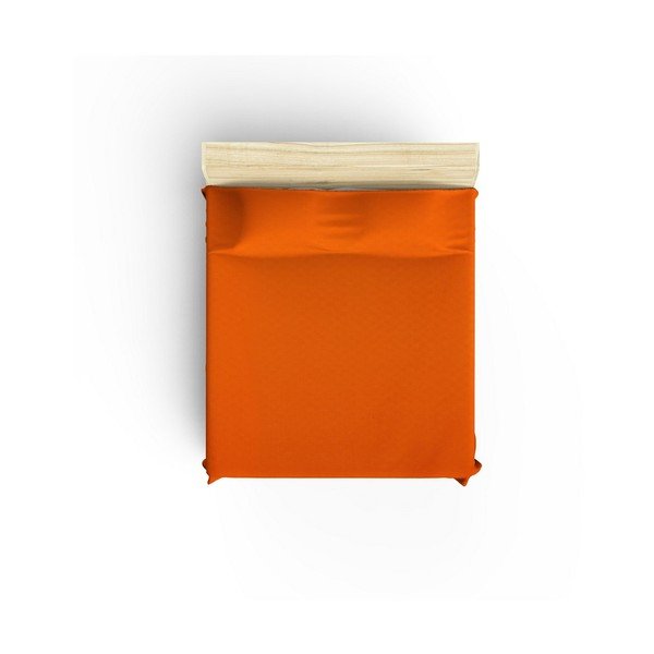 Oranžs kokvilnas pārklājs divguļamai gultai 200x240 cm Orange – Mijolnir-image-1