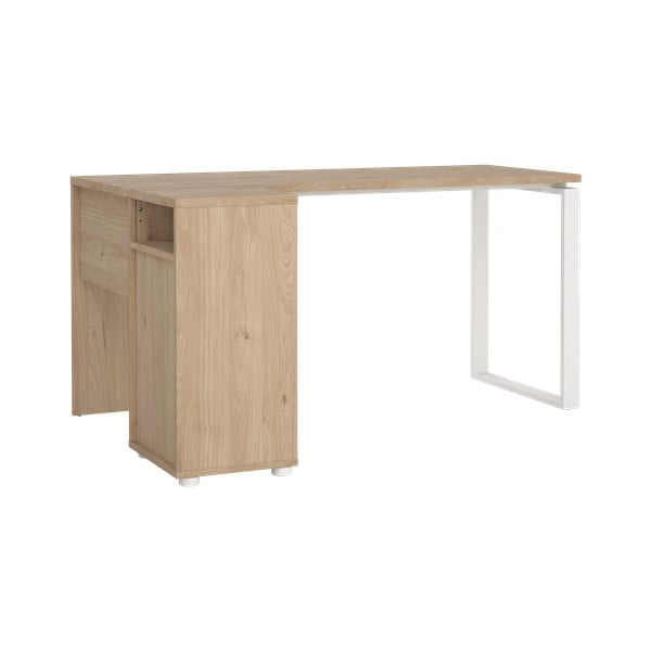 Darba galds ar ozolkoka imitācijas galda virsmu 100x150 cm Sign – Tvilum-image-2