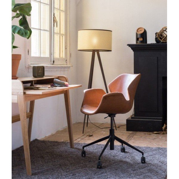 Brūns biroja krēsls Zuiver Office Chair Nikki-image-1
