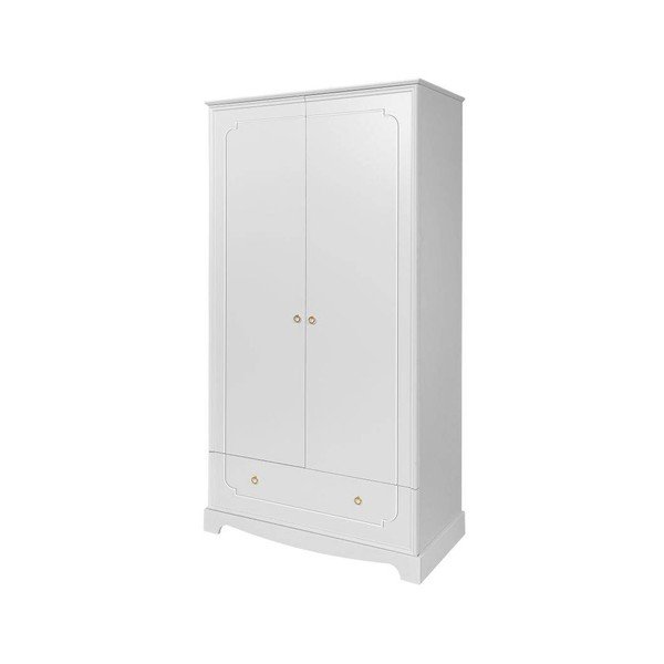 Balta bērnu drēbju skapis 102,8x195 cm Royal – BELLAMY-image-2