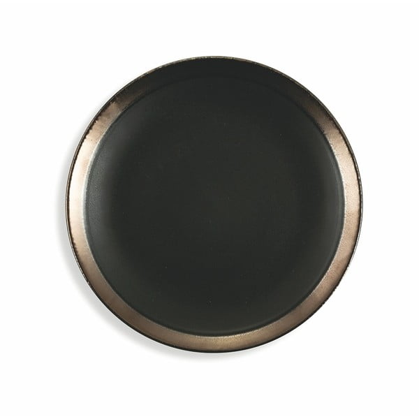 18 daļīgs melno māla trauku komplekts Villa d'Este Naima-image-4