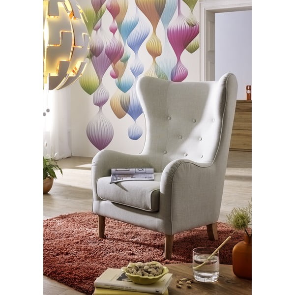 Pelēks krēsls Max Winzer Miriam Linen-image-1