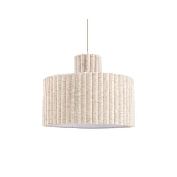 Bēša lina piekaramā lampa ø 40 cm Alina – Jotex