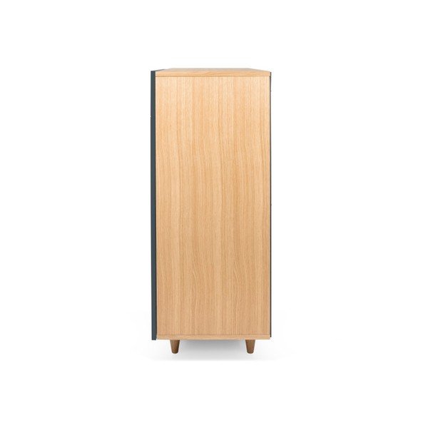 Kumode ar ozolkoka dekoru un antracīta detaļām TemaHome Nyla-image-2