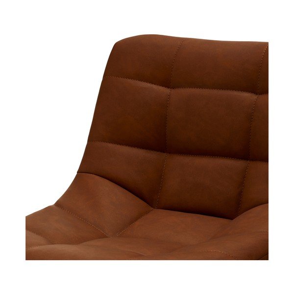 2 gaiši brūnu bāra krēslu komplekts Furnhouse Mario-image-4