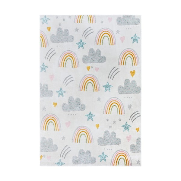Gaiši pelēks bērnu paklājs 120x170 cm Rainbow – Hanse Home