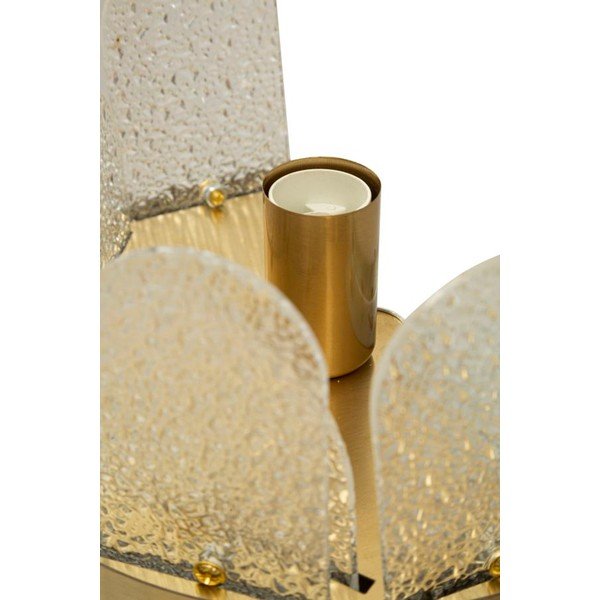 Zelta krāsas stikla sienas lampa Gris – Mauro Ferretti-image-3
