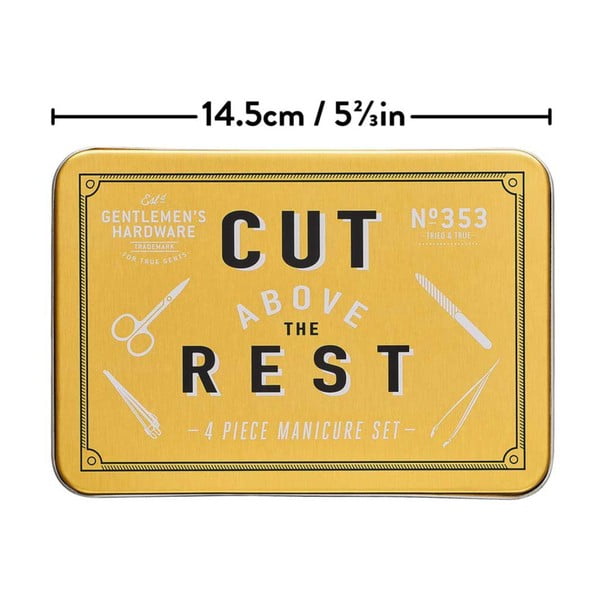 Ceļojumu manikīrs skārda kastītē Gentlemen´s Harware-image-4