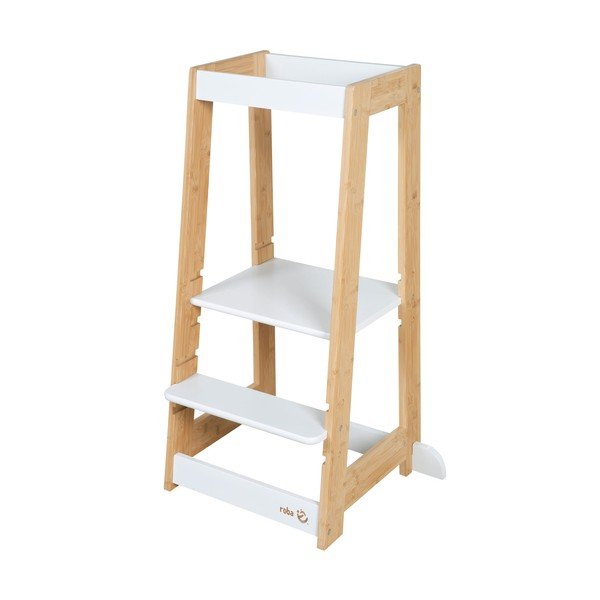 Balts bambusa bērnu kāpslītis – Roba