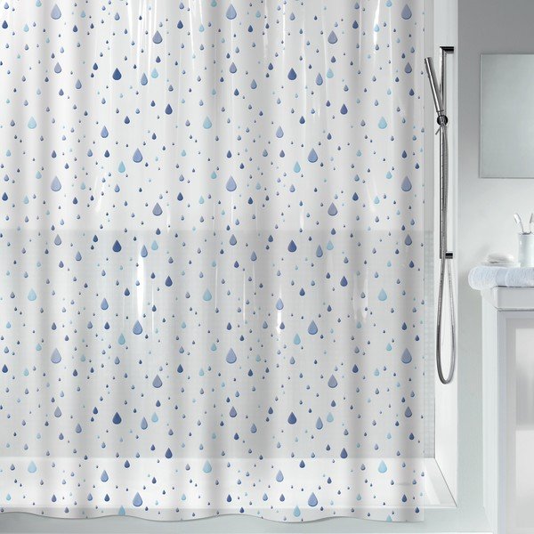 Dušas aizkars 180x200 cm Waterdrop – Spirella