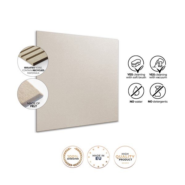 Tekstila akustiskie paneļi (2 gab.) 60x60 cm Light Timber II – Styler-image-4