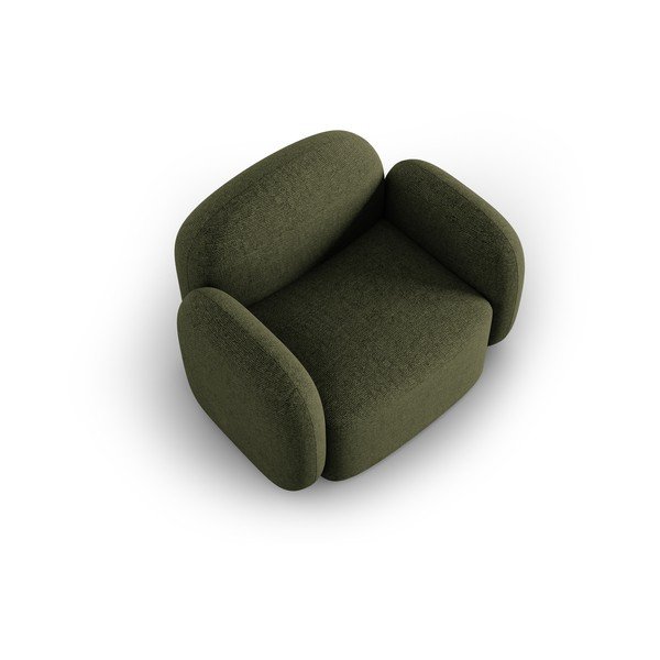 Zaļš atpūtas krēsls Blair – Micadoni Home-image-3