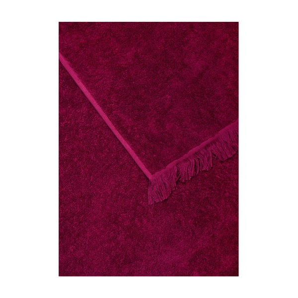 6 sarkanu dvieļu komplekts un 2 dvieļi no 100% kokvilnas Bonami Selection-image-2