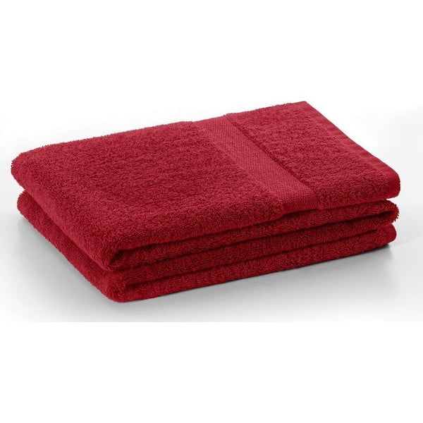 Sarkani frotē kokvilnas dvieļi (4 gab.) Marina – DecoKing-image-2