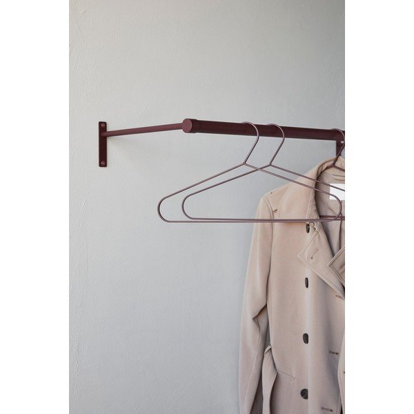 Bordo sienas pakaramais no nerūsējošā tērauda 90 cm Hang-It – Mette Ditmer Denmark-image-4