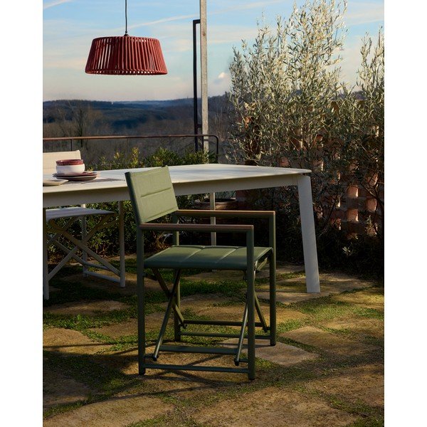 Terakotas oranžs metāla abažūrs ø 46 cm Aldet – Kave Home-image-1