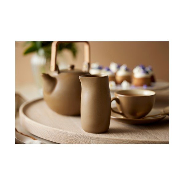 Smilškrāsas keramikas deserta šķīvis ø 22 cm – Bitz-image-1