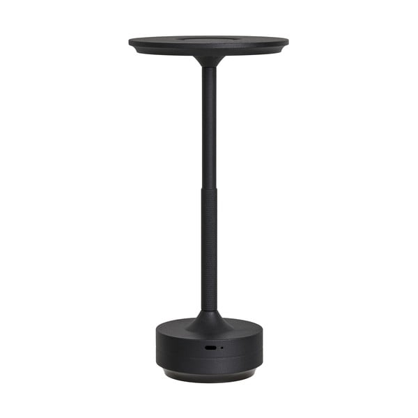 Melna LED galda lampa (augstums 28,5 cm) Lyneham – House Nordic-image-3