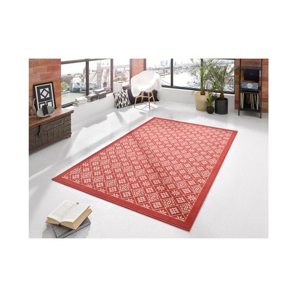 Sarkans paklājs Hanse Home Gloria Tile, 160 x 230 cm-image-1