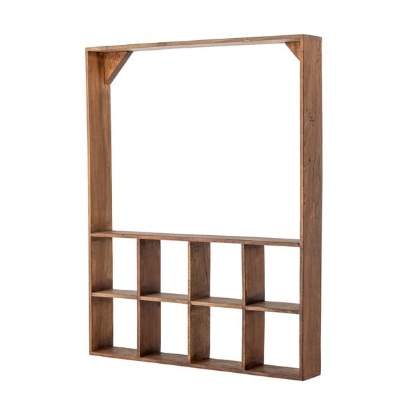 Dabīga toņa daudzlīmeņu atkārtoti pārstrādātas koksnes sienas plaukts 10 cm Marino – Bloomingville-image-2