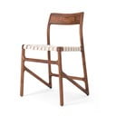 Brūns/krēmkrāsas pusdienu krēsls Fawn – Gazzda