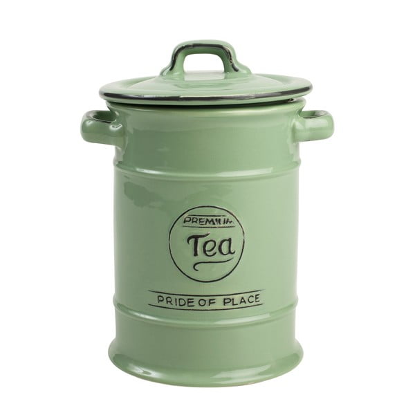 Zaļa keramikas tējas kaste T&G Woodware Pride Of Place