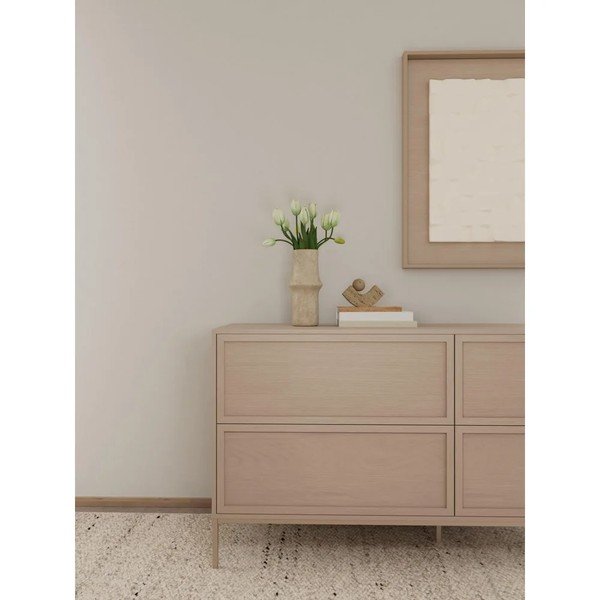 Pelēka melamīna kumode 157x80x40 cm Palmdale – Actona-image-2