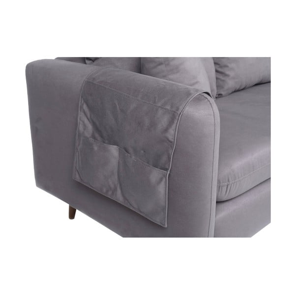 Gaiši pelēks dīvāns 215 cm Sofia – Balcab Home-image-1