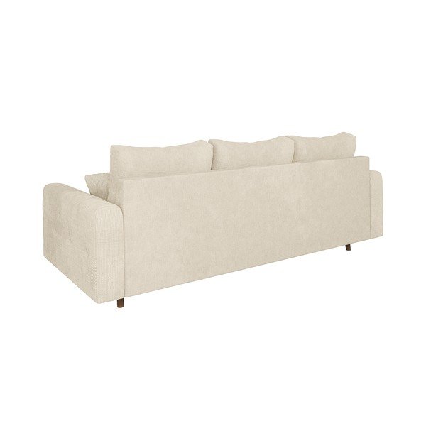 Bēšs dīvāns 210 cm Ariella – Ropez-image-2