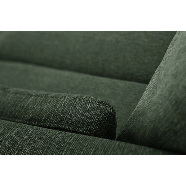 Tumši zaļš trīsvietīgs dīvāns Jalouse Maison Elisa, 207 cm-image-1