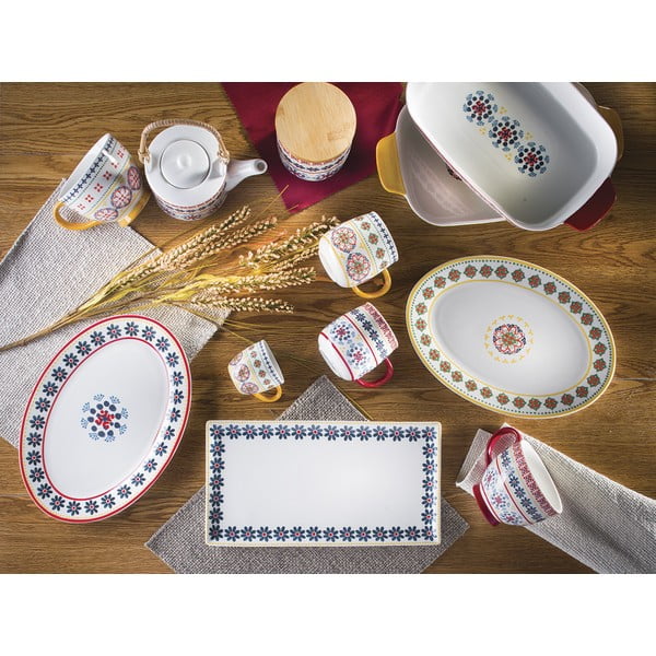 Porcelāna šķīvis Villa Altachiara Gardeny, 29,5 x 21 cm-image-1