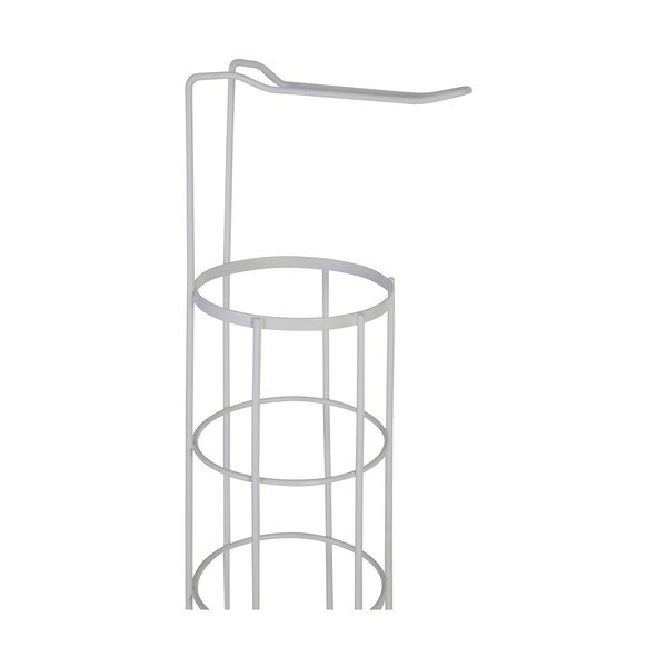 Balts nerūsējošā tērauda tualetes papīra turētājs Linnea – Premier Housewares-image-3
