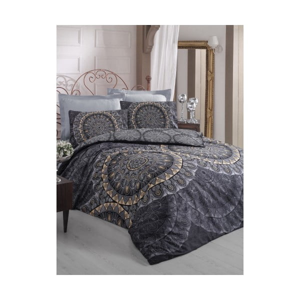 Gultas veļa ar gultas pārklāju divguļamai gultai Elenor, 200 x 220 cm