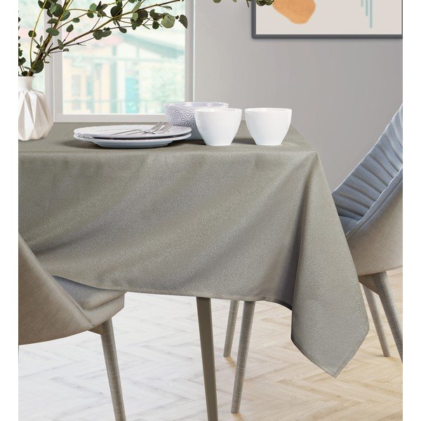 AmeliaHome Empire Cappuccino apaļš galdauts, ⌀ 140 cm-image-3