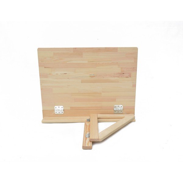 Priedes masīvkoka piekaramais balkona galds 59x79 cm – Rojaplast-image-4