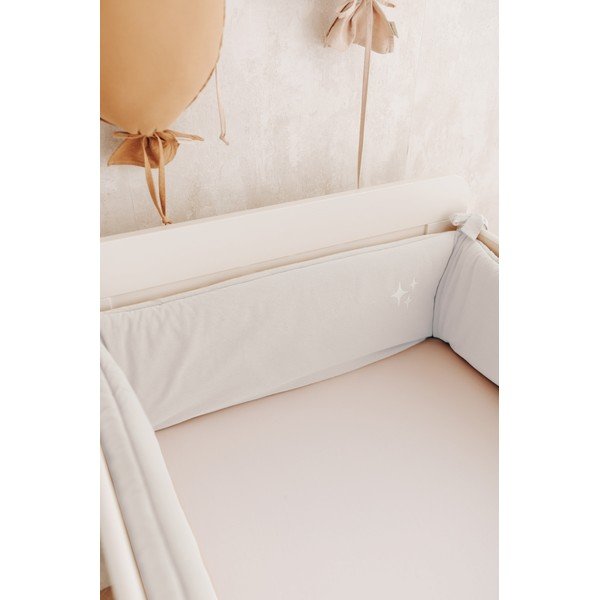 Bērnu gultiņas apmalīte 180 cm Stars – Malomi Kids-image-1
