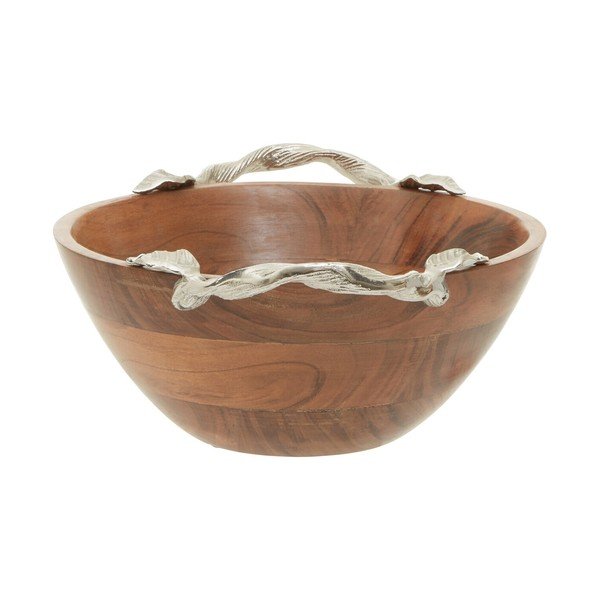 Dabīga toņa koka bļoda Vine – Premier Housewares-image-3