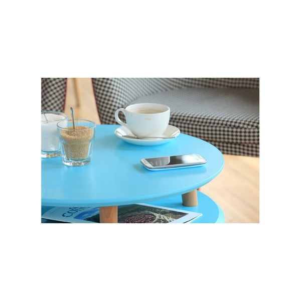 Tumši pelēks kafijas galdiņš Ragaba UFO, ⌀ 57 cm-image-4