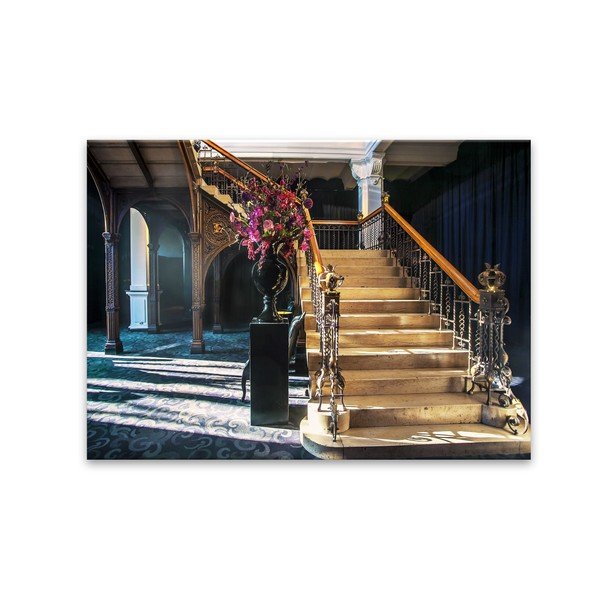 Image Styler Glas Modern Blue Curta, 80 x 120 cm