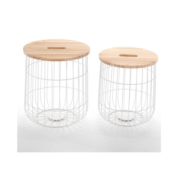 2 Tomasucci Gigio glabāšanas galdu komplekts-image-1