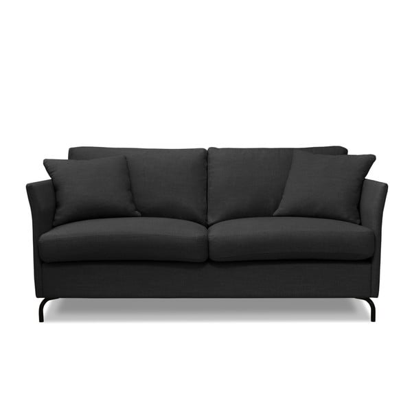 Tumši pelēks divvietīgs dīvāns Windsor & Co. Dīvāni Saturne