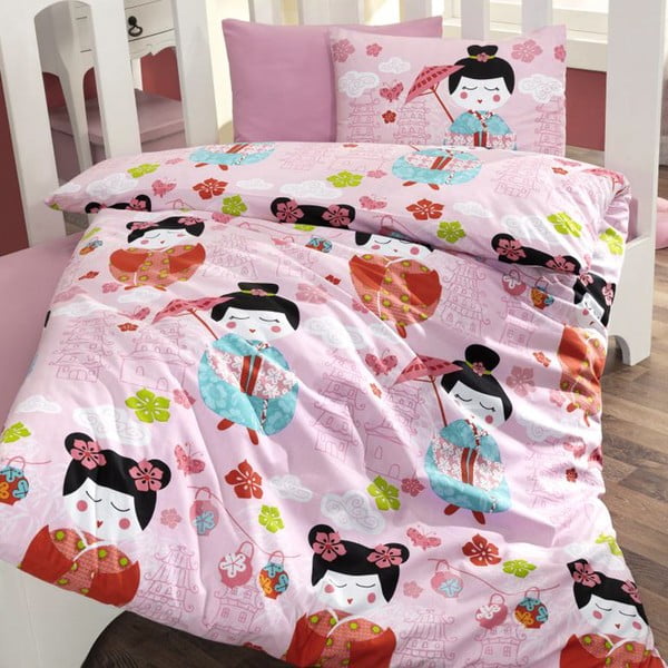 Bērnu gultas veļas komplekts Perfect Flower 100x135 cm, Little Lady